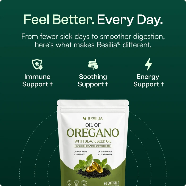 Telo Oil of Oregano + Black Seed Oil Softgels